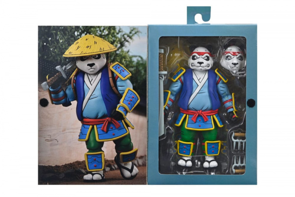Ultimate Panda Khan Actionfigur, Teenage Mutant Ninja Turtles, 18 cm