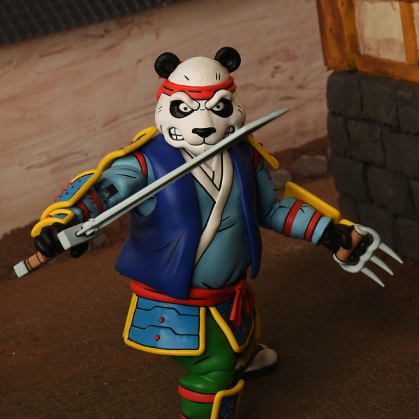 Ultimate Panda Khan Actionfigur, Teenage Mutant Ninja Turtles, 18 cm