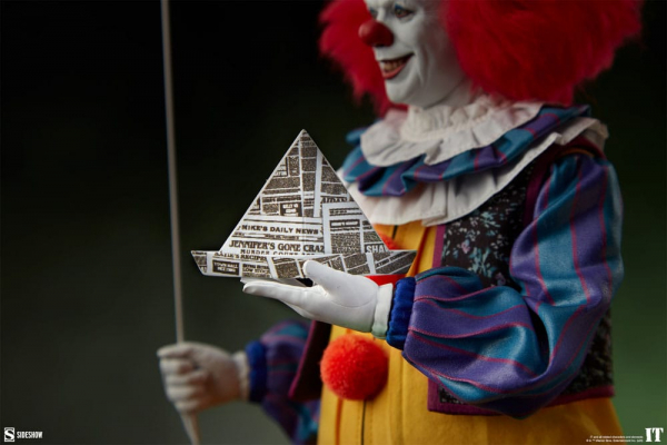 Pennywise Action Figure 1/6 Sideshow, Stephen King's It (1990), 30 cm