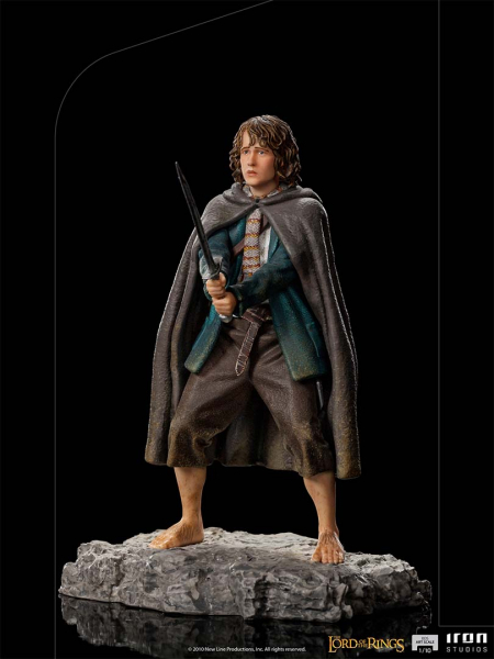 Pippin Statue Art Scale 1:10 Battle Diorama Series, Der Herr der Ringe, 12 cm