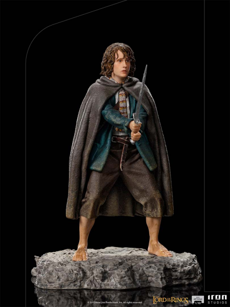 Pippin Statue Art Scale 1:10 Battle Diorama Series, Der Herr der Ringe, 12 cm