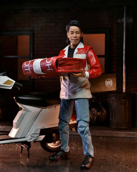 Roy's Pizza Box Action Figure Bundle SDCC Exclusive, Teenage Mutant Ninja Turtles II, 18 cm