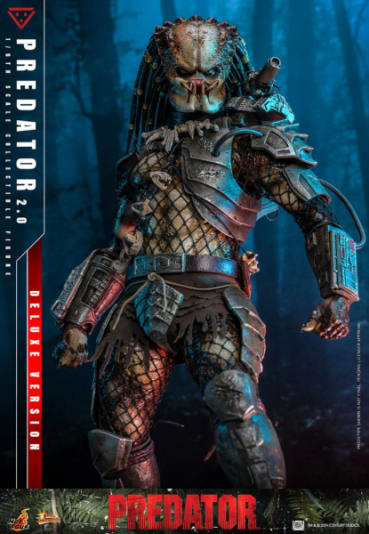 Predator 2.0 Actionfigur 1:6 Movie Masterpiece Series Deluxe Version, 34 cm