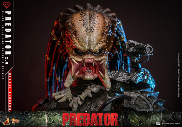Predator 2.0 Actionfigur 1:6 Movie Masterpiece Series Deluxe Version, 34 cm