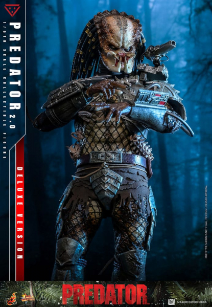 Predator 2.0 Actionfigur 1:6 Movie Masterpiece Series Deluxe Version, 34 cm
