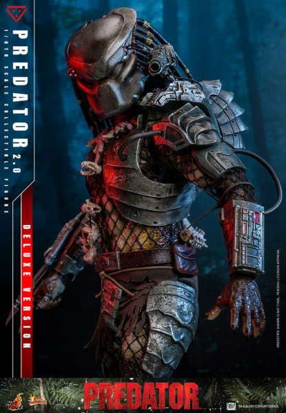 Predator 2.0 Actionfigur 1:6 Movie Masterpiece Series Deluxe Version, 34 cm