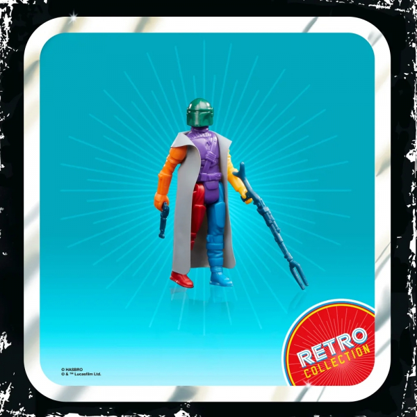The Mandalorian (Prototype Edition) Actionfigur Retro Collection Exclusive, Star Wars: The Mandalorian, 10 cm
