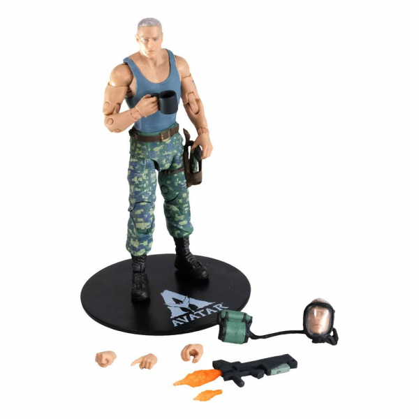 Colonel Miles Quaritch Action Figure, Avatar, 18 cm