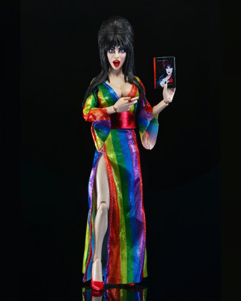 Over the Rainbow Elvira Retro-Actionfigur, Elvira - Herrscherin der Dunkelheit, 20 cm