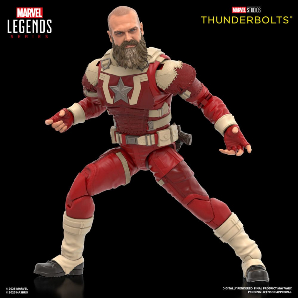 Yelena Belova & Red Guardian Action Figures Marvel Legends, Thunderbolts*, 15 cm