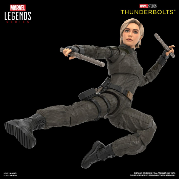 Yelena Belova & Red Guardian Action Figures Marvel Legends, Thunderbolts*, 15 cm