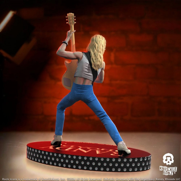 Randy Rhoads - The Early Years (Blue Ver.) Statue 1:9 Rock Iconz, 25 cm