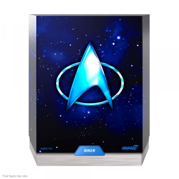 Commander Riker Action Figure Ultimates, Star Trek: The Next Generation, 18 cm
