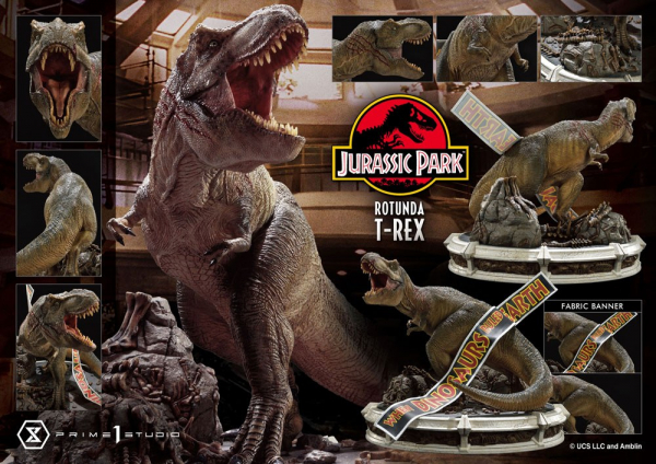 Rotunda T-Rex Statue 1/6 Legacy Museum Collection, Jurassic Park, 37 cm