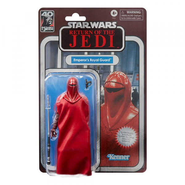 Emperor's Royal Guard & TIE Fighter Pilot Actionfiguren Black Series Carbonized Exclusive 40th Anniversary, Star Wars: Episode VI, 15 cm