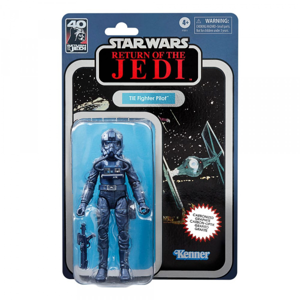 Emperor's Royal Guard & TIE Fighter Pilot Actionfiguren Black Series Carbonized Exclusive 40th Anniversary, Star Wars: Episode VI, 15 cm