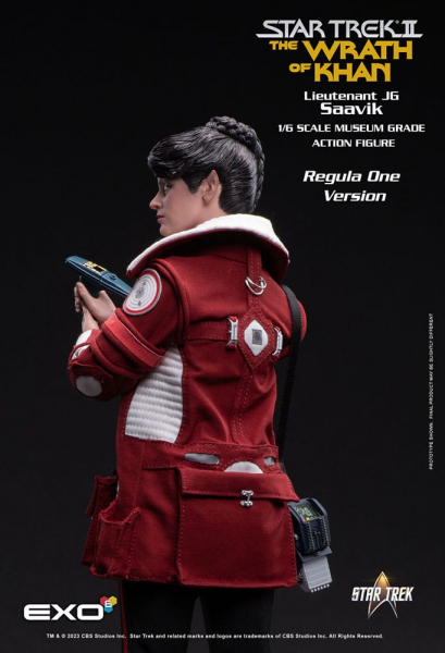 Lt. Saavik (Regula One Version) Action Figure 1/6, Star Trek II: The Wrath of Khan, 28 cm