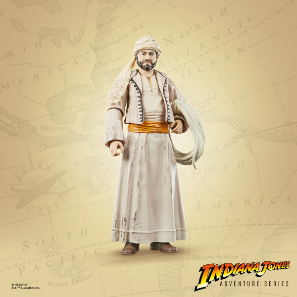 Sallah Action Figure Indiana Jones Adventure Series, Raiders of the Lost Ark, 15 cm