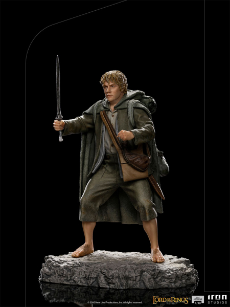 Sam Statue Art Scale 1:10 Battle Diorama Series, Der Herr der Ringe, 13 cm