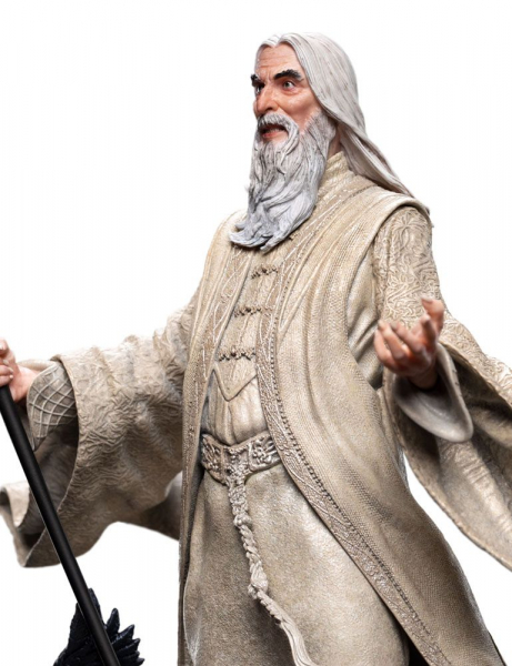 Saruman der Weiße Statue Figures of Fandom, Der Herr der Ringe, 26 cm