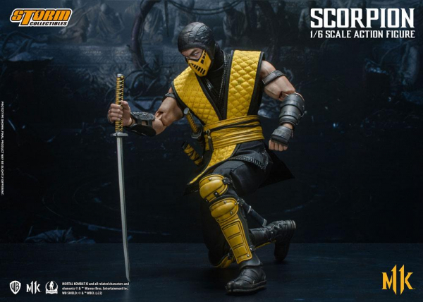 Scorpion Action Figure 1/6, Mortal Kombat 11, 32 cm