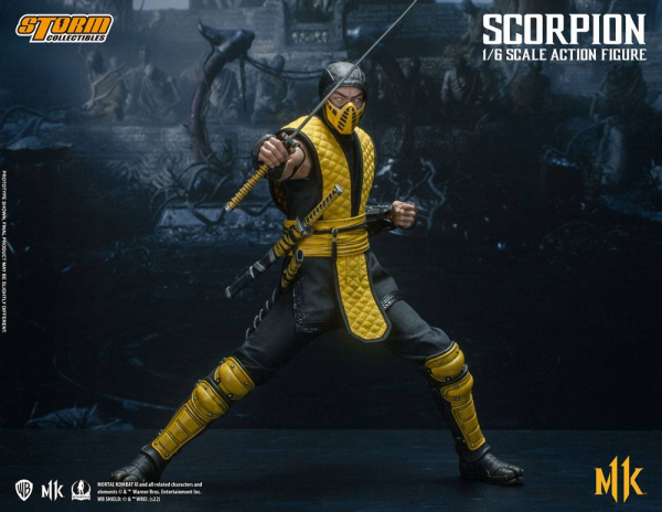Scorpion Action Figure 1/6, Mortal Kombat 11, 32 cm