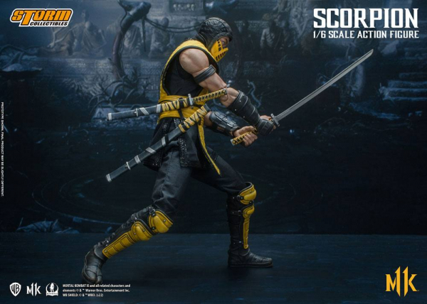 Scorpion Action Figure 1/6, Mortal Kombat 11, 32 cm