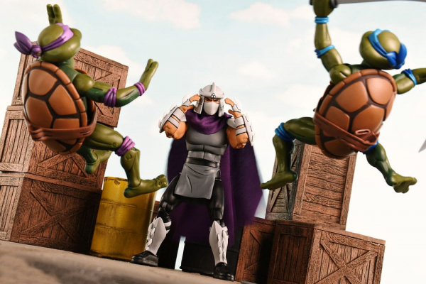 Ultimate Shredder (Classic Colors) Actionfigur, Teenage Mutant Ninja Turtles, 18 cm