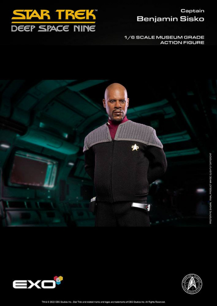Captain Benjamin Sisko Action Figure 1/6, Star Trek: Deep Space Nine, 30 cm