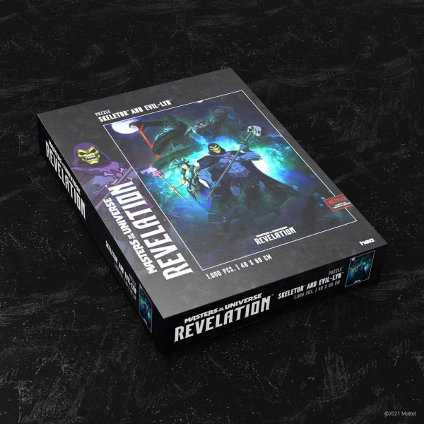Skeletor & Evil-Lyn Jigsaw Puzzle 1000 Pieces, Masters of the Universe: Revelation