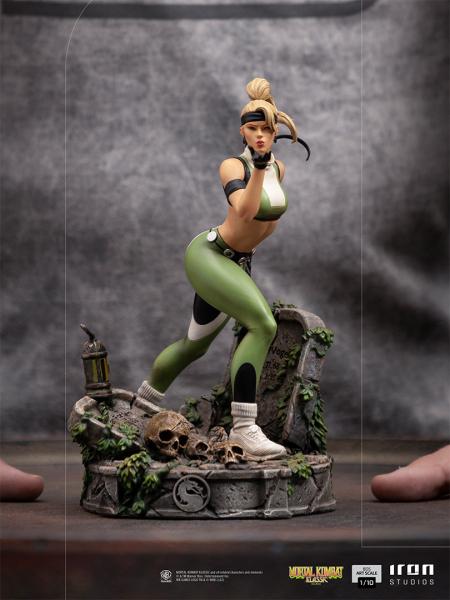 Sonya Blade Statue Art Scale 1/10 Battle Diorama Series, Mortal Kombat, 21 cm