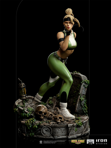 Sonya Blade Statue Art Scale 1/10 Battle Diorama Series, Mortal Kombat, 21 cm