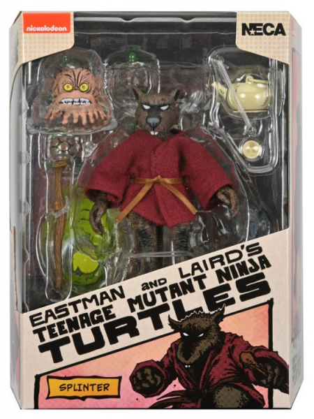 Splinter (Mirage Comics) Action Figure, Teenage Mutant Ninja Turtles, 11 cm