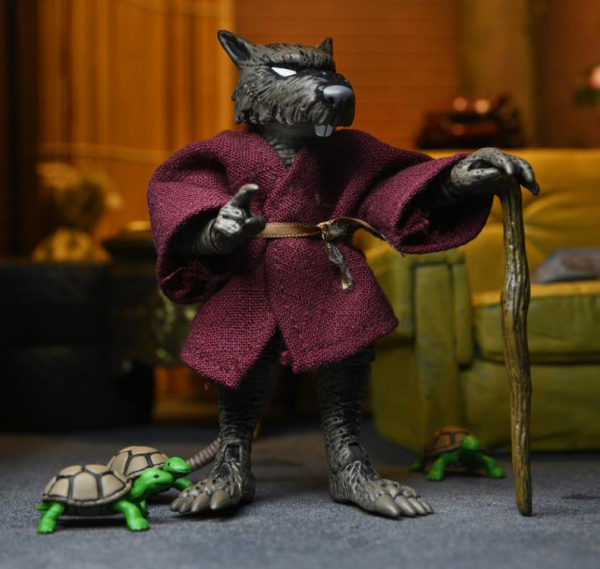 Splinter (Mirage Comics) Action Figure, Teenage Mutant Ninja Turtles, 11 cm