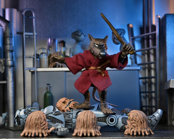 Splinter (Mirage Comics) Action Figure, Teenage Mutant Ninja Turtles, 11 cm
