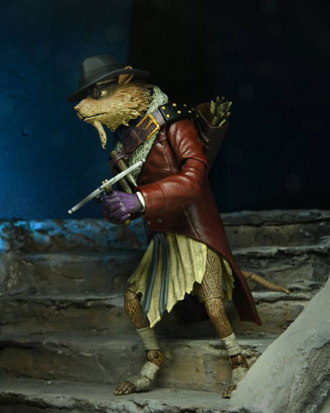 Ultimate Splinter as Van Helsing Action Figure, Universal Monsters x Teenage Mutant Ninja Turtles, 18 cm