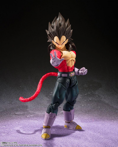 Super Saiyan 4 Vegeta Actionfigur S.H.Figuarts, Dragon Ball GT, 13 cm