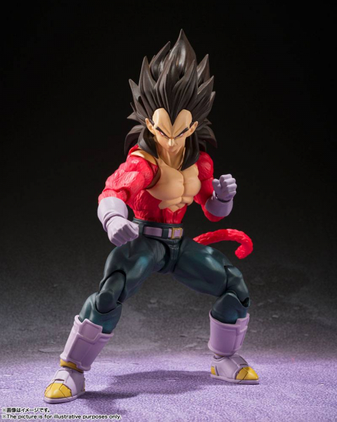 Super Saiyan 4 Vegeta Actionfigur S.H.Figuarts, Dragon Ball GT, 13 cm