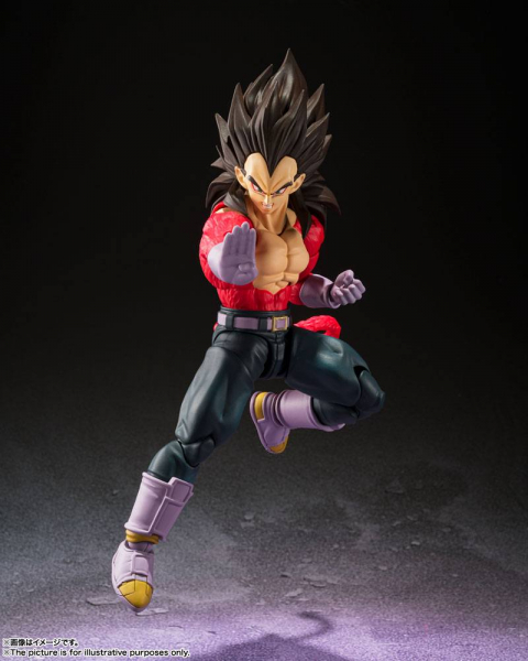 Super Saiyan 4 Vegeta Actionfigur S.H.Figuarts, Dragon Ball GT, 13 cm