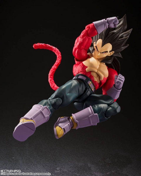 Super Saiyan 4 Vegeta Actionfigur S.H.Figuarts, Dragon Ball GT, 13 cm