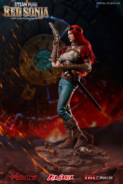 Steampunk Red Sonja