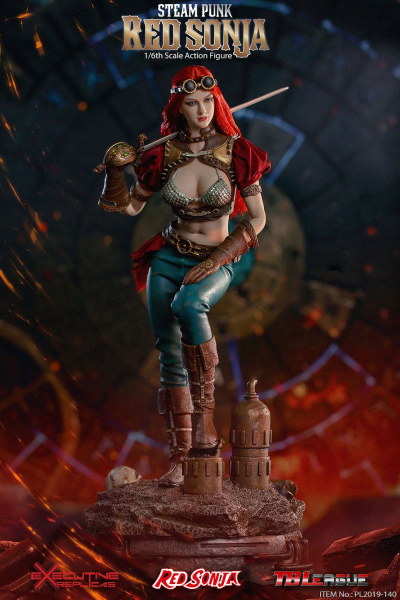 Steampunk Red Sonja