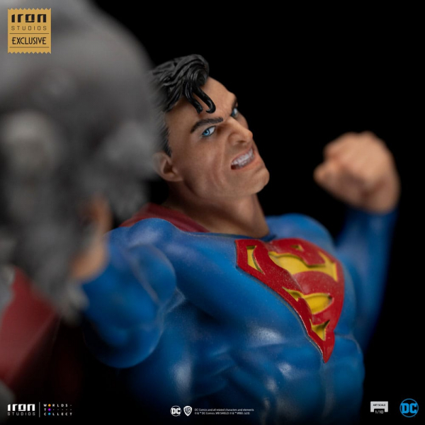 Superman vs. Doomsday Statue 1:10 Art Scale Battle Diorama Series Exclusive, DC Comics, 28 cm
