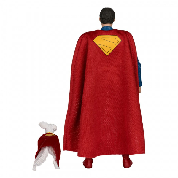 Superman & Krypto Action Figure DC Multiverse Deluxe, 18 cm