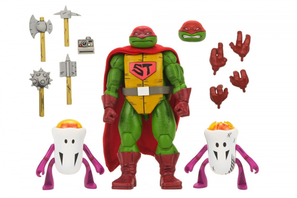 Super Turtle & Domeoids (Mirage Comics) Action Figure, Teenage Mutant Ninja Turtles, 18 cm