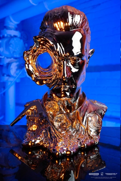 T-1000 (Liquid Metal) Art Mask 1/1, Terminator 2: Judgment Day, 44 cm