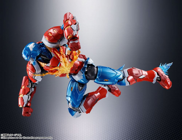 Captain America Action Figure S.H.Figuarts, Tech-On Avengers, 16 cm