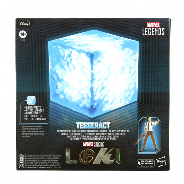 Tesseract Elektronische Replik & Actionfigur Marvel Legends, Loki