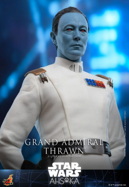 Grand Admiral Thrawn Action Figure 1/6 Television Masterpiece Series, Star Wars: Ahsoka, 32 cm