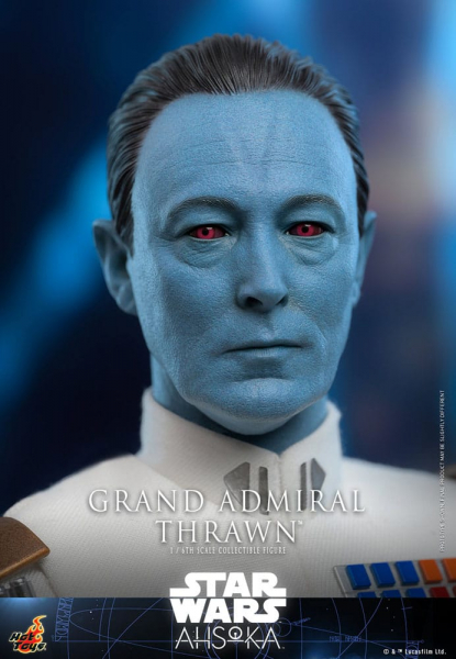 Grand Admiral Thrawn Action Figure 1/6 Television Masterpiece Series, Star Wars: Ahsoka, 32 cm